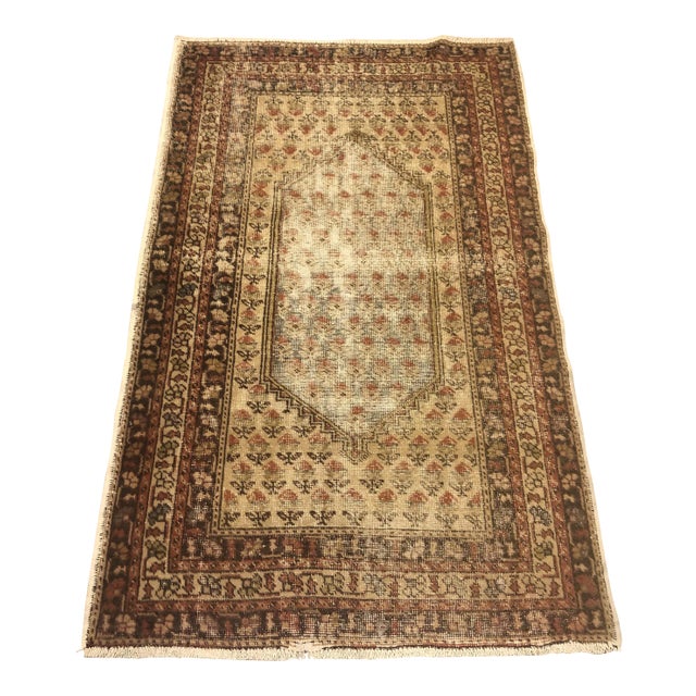 Turkish Handmade Anatolian Rug- 4′6″ × 7′4″ For Sale