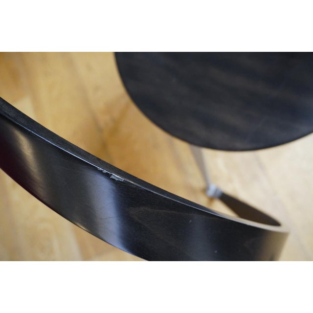 Black Model 952 Reverse Chairs by Andrea Branzi for Cassina, 1990s, Set of 4 For Sale - Image 8 of 14