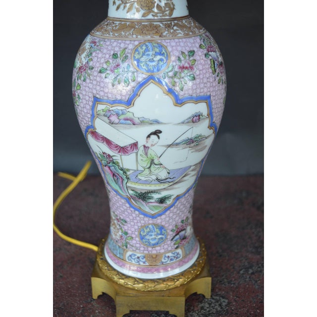 Chinese Chinese Export Lamps - a Pair For Sale - Image 3 of 7