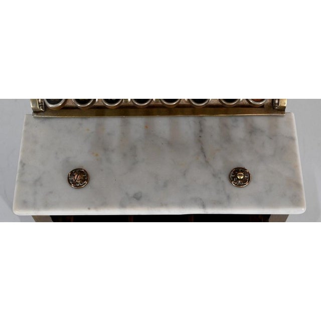 Small Early 20th Century Checked Bronze Model 312 Cash Register from National Cash Register Co For Sale - Image 12 of 18