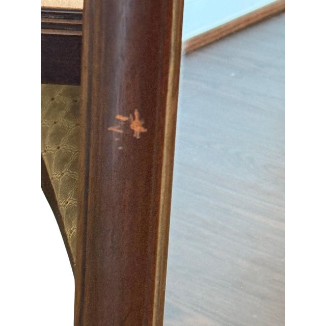 Late 20th Century Henkel Harris Mahogany Mirror Pair-Virginia Galleries-50''-Traditional Wall-Wood For Sale - Image 11 of 13