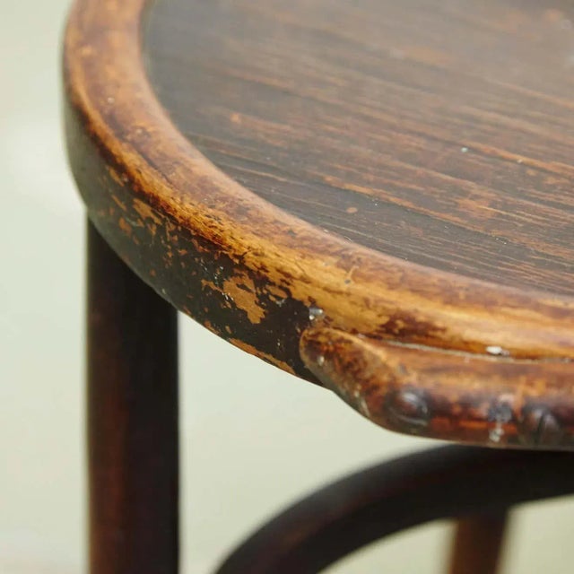 Wood Wood Chair in the Style of Thornet For Sale - Image 7 of 14