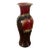 19th Century Chinese Flambe Oxblood Sang de Boeuf Porcelain Vase For Sale