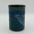 Blue Vintage Signed Studio Pottery Ocean Wave Vase / Utensil Cup – Blue Gray Glaze, 5” For Sale - Image 8 of 8