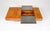 Mid-Century Burl Wood and Metal Coffee Table attributed to Guido Faleschini, 1970s For Sale - Image 3 of 15