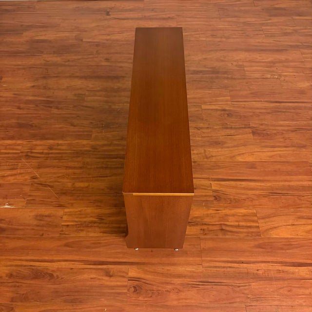 Jentique Jentique Mid-Century Teak Bookcase Display For Sale - Image 4 of 11