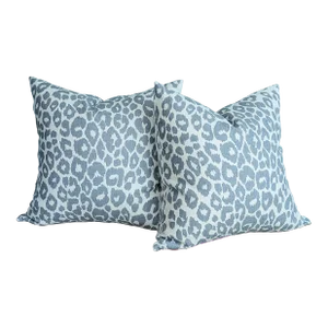Schumacher Iconic Leopard Pillows - Set of 2