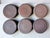 Stoneware Plates by Jean and Norbert Pierlot for Ratilly, Puisaye, 1970s, Set of 6 For Sale - Image 6 of 7