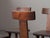 Vintage Brutalist Handcrafted Chestnut Chairs, France, 1970, Set of 6 For Sale - Image 13 of 18
