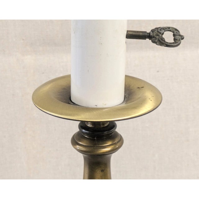 Brass Bouillotte Table Lamp For Sale - Image 9 of 11