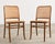 Set of Six Thonet Bentwood Prague Dining Chairs by Josef Hoffmann For Sale In Sacramento - Image 6 of 18