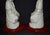 Pair Antique Chinese Blanc De Chine Porcelain Guanyin Statues Dehua Figures For Sale - Image 14 of 18