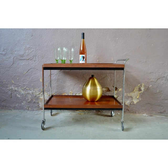 Scandinavian Serving Trolley from Opal Möbel For Sale - Image 9 of 13