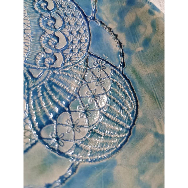 Contemporary Christmas Plate by Daniela Proietti For Sale - Image 3 of 8