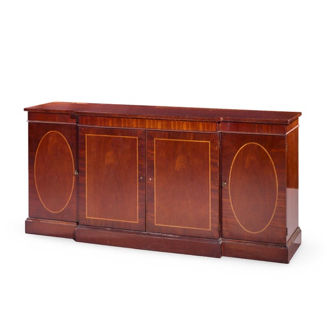 Traditional Baker Furniture Historic Charleston Collection Mahogany Buffet Credenza For Sale - Image 3 of 7