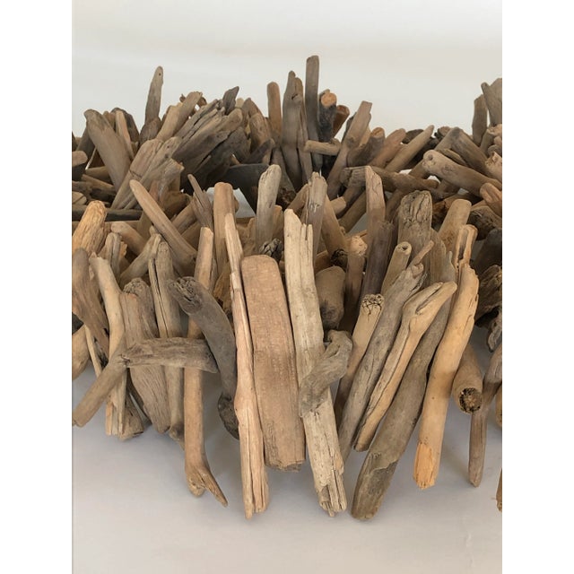Boho Chic Natural Weathered Driftwood Garland For Sale - Image 3 of 6