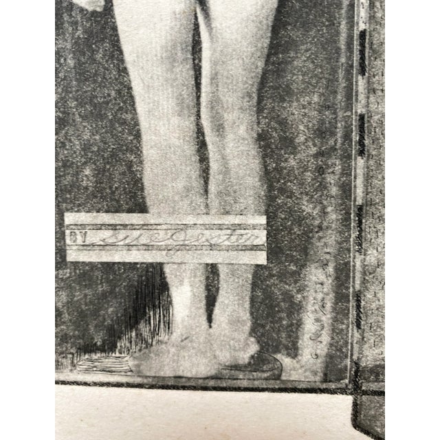 1960s Sue Jester Male Box Nude Etching For Sale - Image 6 of 10