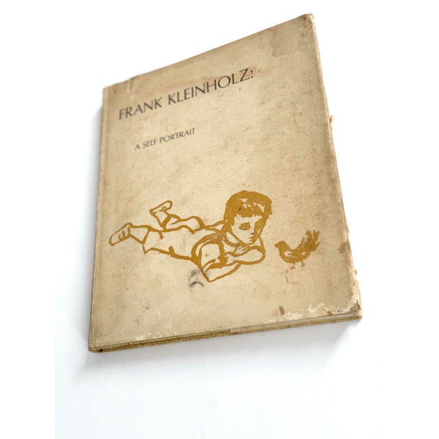 Paper Signed “Frank Kleinholz: A Self-Portrait” 1964 Limited Edition Coffee Table Book Coney Island Brooklyn New York Artist For Sale - Image 7 of 12