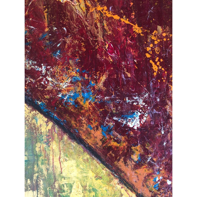 Jim Dine Large Original Painting After Jim Dine, Illegibly Signed & Dated 2016 For Sale - Image 4 of 11