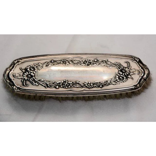Late 19th Century Sterling Silver Late 19th Century Victorian Clothes Brush For Sale - Image 5 of 6