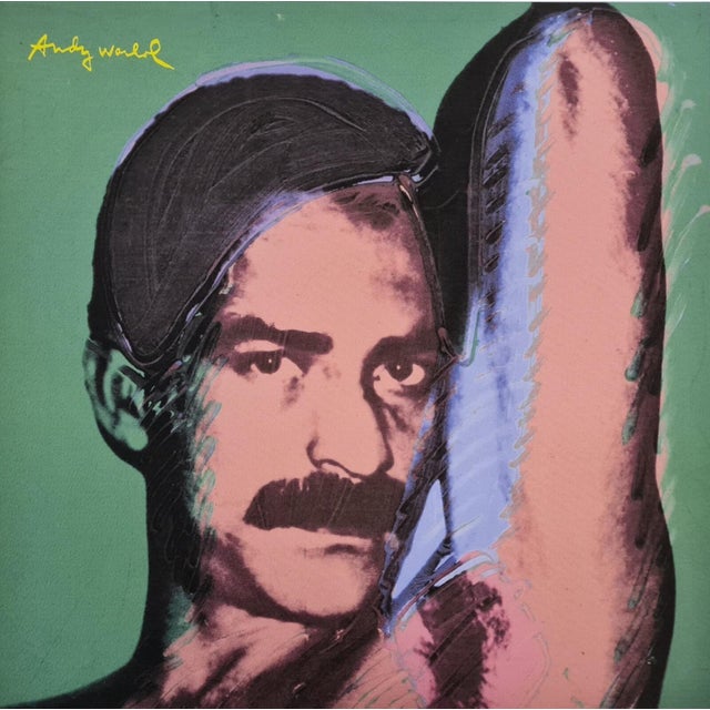 After Andy warhol " Victor Hugo " limited edition lithograph by cmoa. stunning limited edition of 500 numbered in pencil...