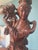 Chinese Carved Wood Celestial Maiden Statue For Sale - Image 9 of 12