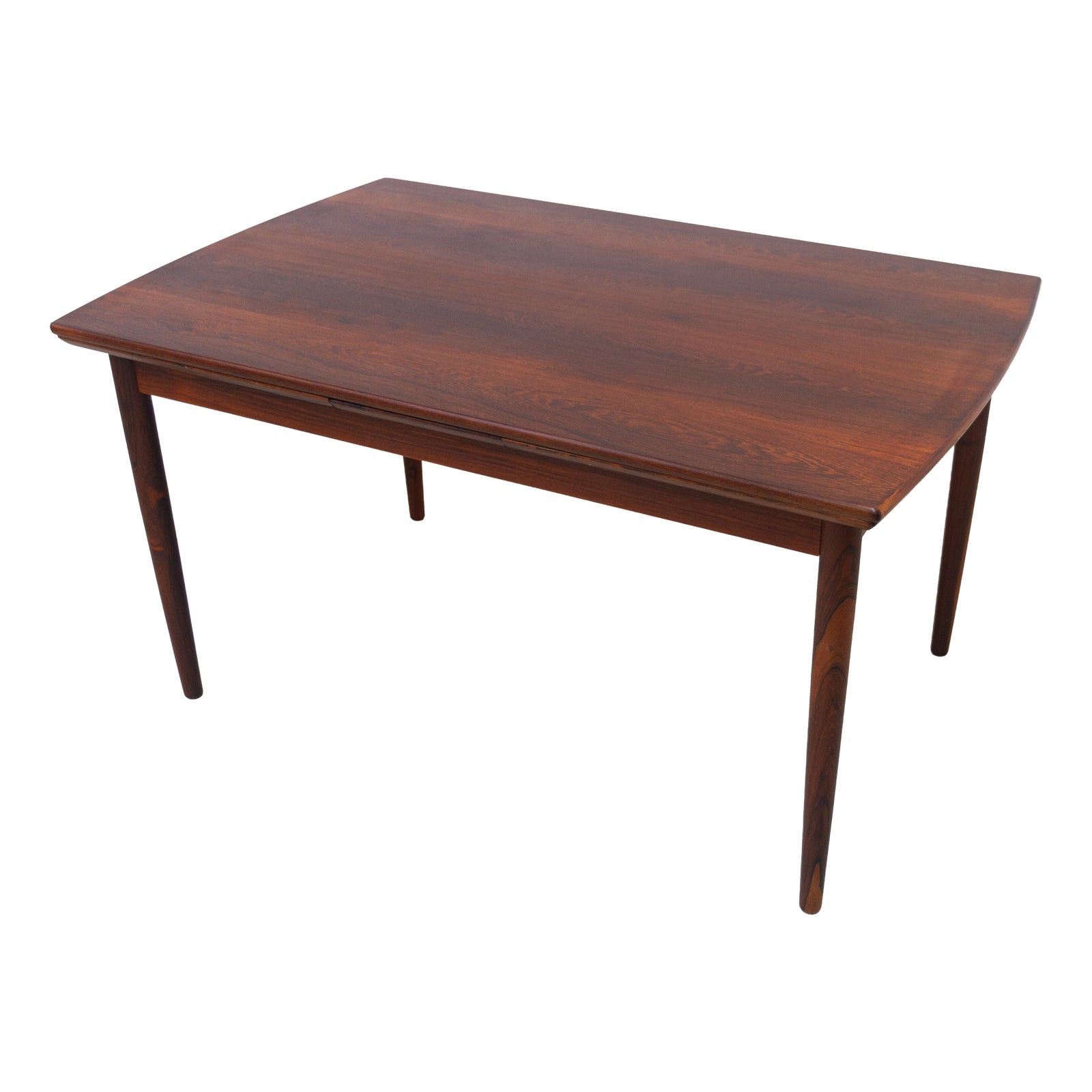 Danish Modern Extendable Rosewood Dining Table, 1960s | Chairish