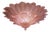 Pink Amethyst Murano Glass Leaves Ceiling Light, 1990s For Sale