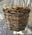 Wood Thick Woven Rattan Handled Basket For Sale - Image 7 of 7