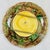 English Majolica Rustic Leaves on Bark Plates, Set of Two For Sale - Image 14 of 16