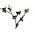 Curtis Jere Mid Century Brass Butterfly Branch Wall Decoration M For Sale - Image 4 of 9