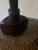 1990s Pair of Rare Retired David Gulassa Candlesticks Wood & Bronze. Renowned Artist From the Pacific Northwest. These Are Heavy and Gorgeous - For Sale - Image 5 of 8