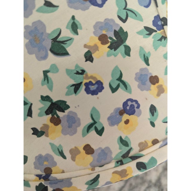 Vintage Laura Ashley Ditzy Floral Lampshade For Sale - Image 10 of 10