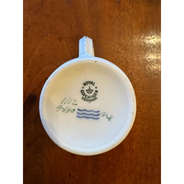 1960s Royal Copenhagen, Denmark Golden Clover Liselund Botanical Fine Porcelain China Set- For Sale In Kansas City - Image 6 of 12