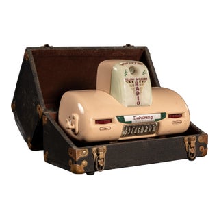 C. 1950 Salesman Sample Dahlberg Coin-Op Pillow Radio in Case For Sale