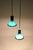 Mini-P&T Hanging Lamps in Green Glass by Michael Bang for Holmegaard, 1970s, Set of 2 For Sale - Image 13 of 15
