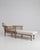 Textile Mid-Century Reclining Lounge Armchair with Pull-Out Footrest in Bouclé Upholstery For Sale - Image 7 of 18