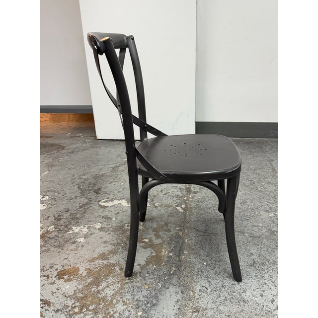 Restoration Hardware Metal Madeleine Side Chair For Sale In San Francisco - Image 6 of 12