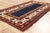 Navy Blue Late 19th Century Caucasian Kazak Rug, 03'08 X 06'01 For Sale - Image 8 of 10