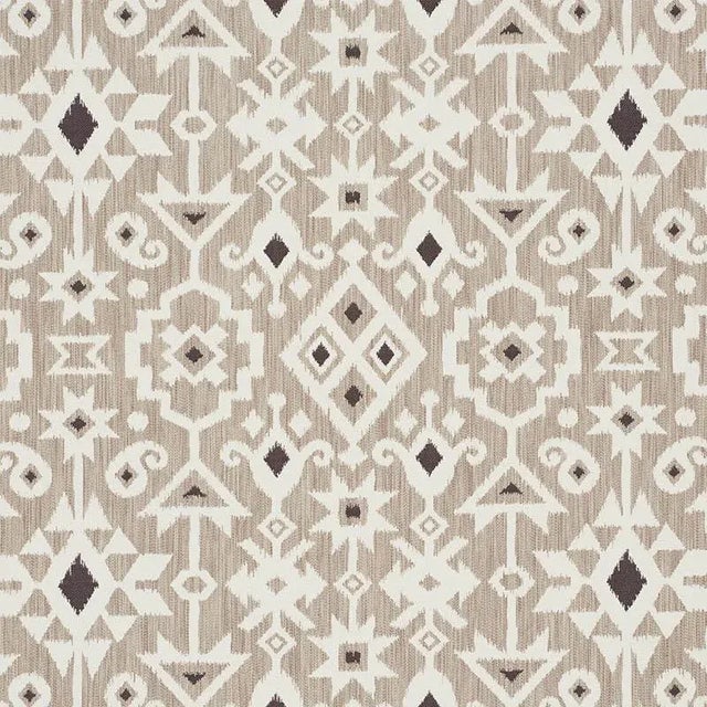 Space-dyed yarns give this ikat a beautiful melange effect. With fabulous dimension, it makes for an eye-catching, worldly...