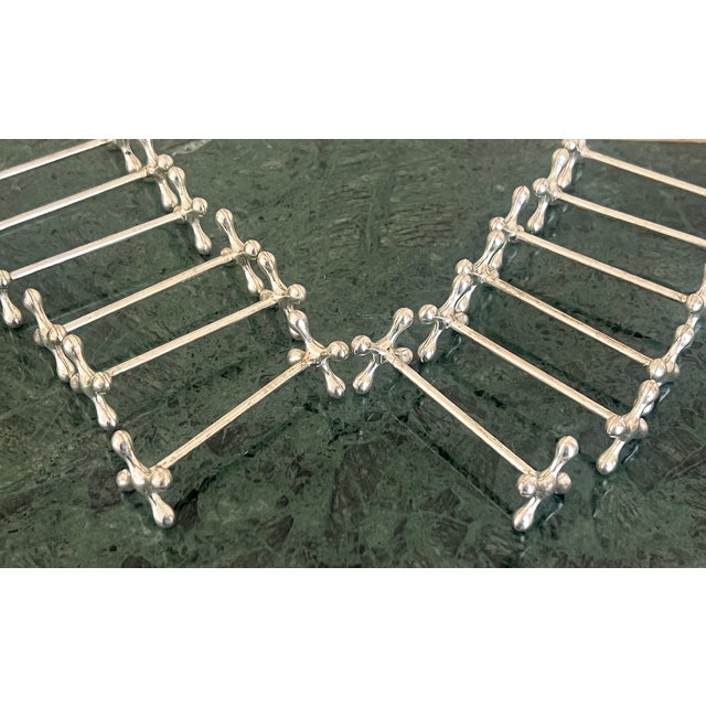 German Knife Rests by W M F in Original Box, Set of 12, C. 1960's For Sale - Image 9 of 10