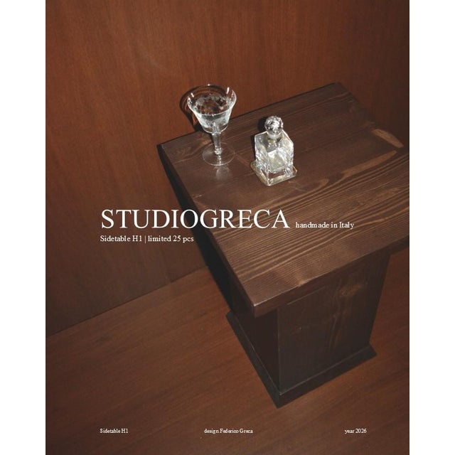 Contemporary STH1 PL Table by Studio Greca For Sale - Image 3 of 11
