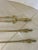 Mid 19th Century Antique Victorian Brass Fire Irons, 1860, Set of 3 For Sale - Image 5 of 6