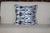 Grey & Black Ikat Pillow For Sale - Image 4 of 5