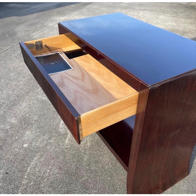 Early 21st Century Barbara Barry for Baker Console, Entry, or Vanity Table With Drawer For Sale - Image 5 of 12