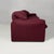 Italian Modern Burgundy Fabric Maralunga Sofa by Vico Magistretti for Cassina, 1970s For Sale - Image 3 of 14