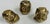 Mid 20th Century Three Brass Owl Figures* For Sale - Image 5 of 9