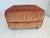 Mid-Century Saddle Ottoman in Teak and Caramel Velour on Castors from G-Plan, 1980s For Sale - Image 11 of 14