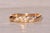 The Falling For: Twisted Yellow Gold Band with Natural Diamonds For Sale - Image 9 of 11