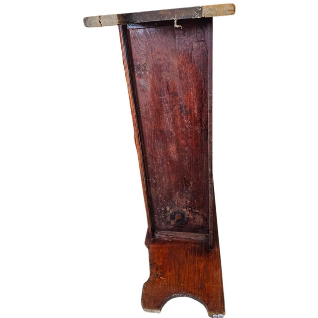Pair of Antique Architectural Church Pew Benches, Turn of the Century Country Pine Two-Seater Settles For Sale - Image 16 of 16